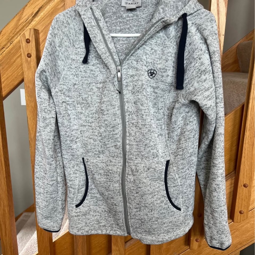 Ariat Heathered Gray Hoodie Jacket